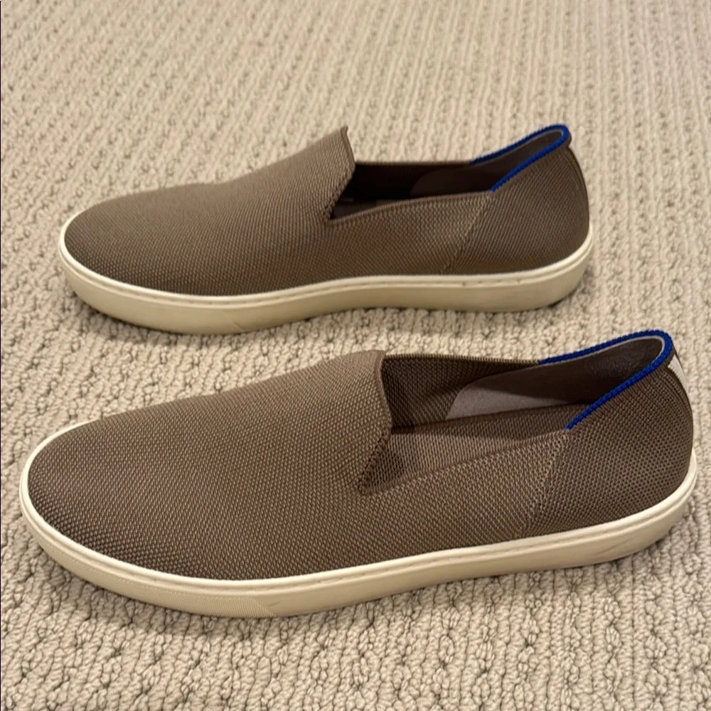 Rothy’s Women Slip-On Knit Casual Sneakers - Latte